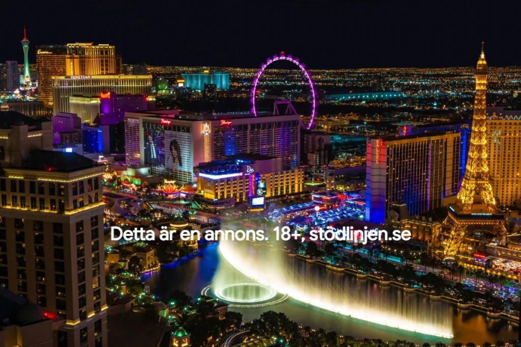 las vegas med annonsmärkning